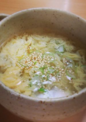 ささみの卵スープ／ゆで汁使ってもう一品！-レシピのメイン写真