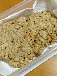 胡麻とオートミールのザクザククッキー-レシピのメイン写真