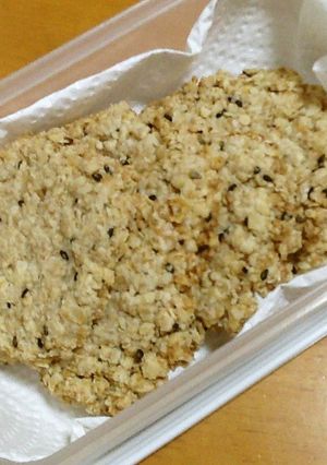 胡麻とオートミールのザクザククッキー-レシピのメイン写真