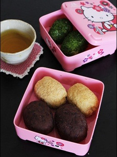 青のり、あんこ、きな粉の3色おはぎ-レシピのメイン写真
