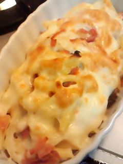 簡単★ポテトサラダをグラタンにリメイク!-レシピのメイン写真