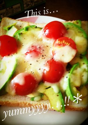 簡単絶品☆アボカド卵トースト-レシピのメイン写真