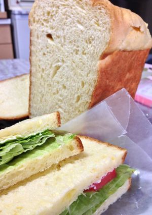 バターロールみたいな食パン！-レシピのメイン写真