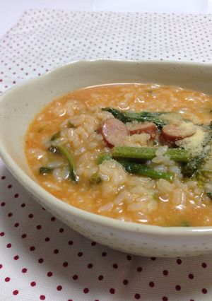 簡単ランチ★トマトチーズリゾット-レシピのメイン写真