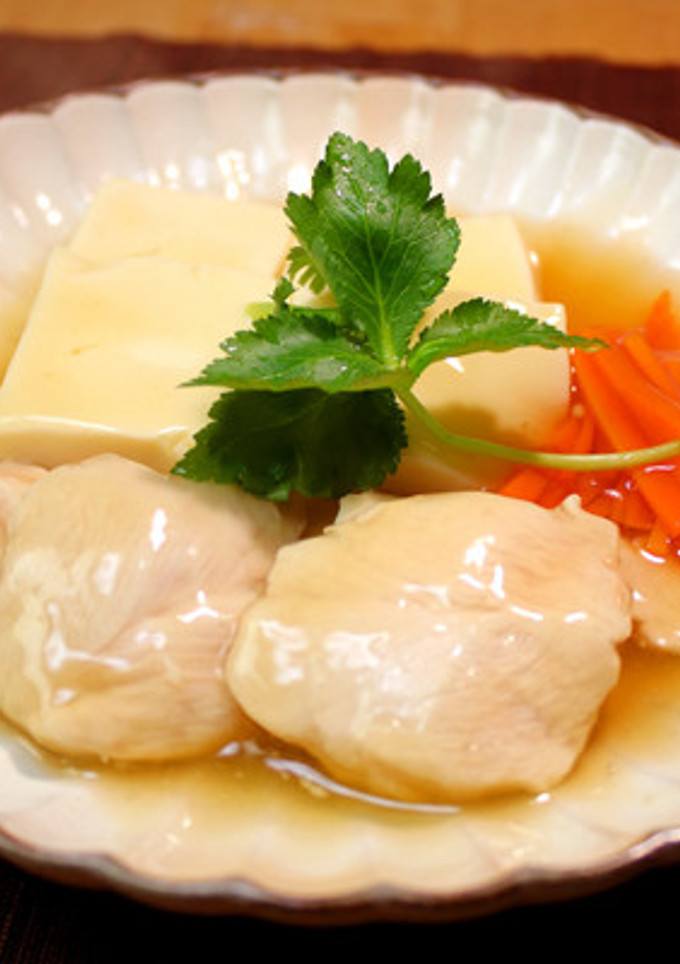 ささみと豆腐のふわとろ煮♪簡単★お手軽♪-レシピのメイン写真