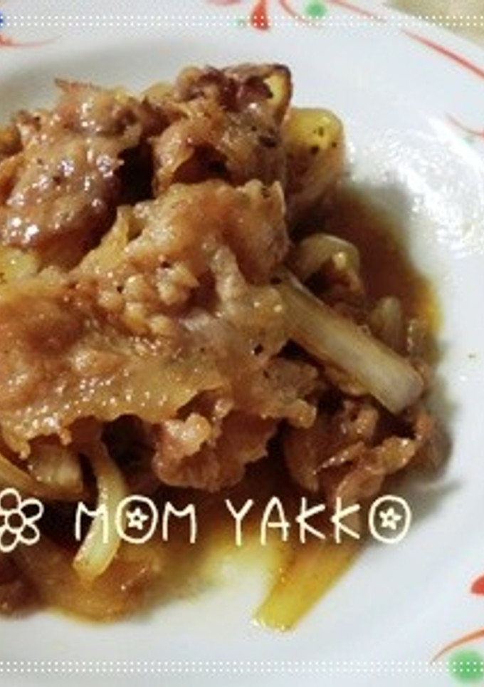 お弁当に☆簡単な豚の生姜焼き-レシピのメイン写真