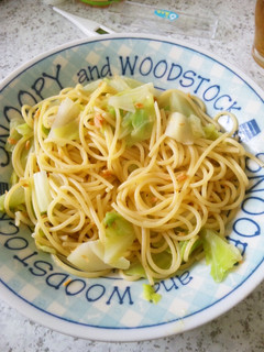 超簡単♪春キャベツと鮭フレークのパスタ-レシピのメイン写真