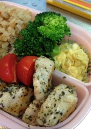 お弁当に♡ささみの香味焼き-レシピのメイン写真