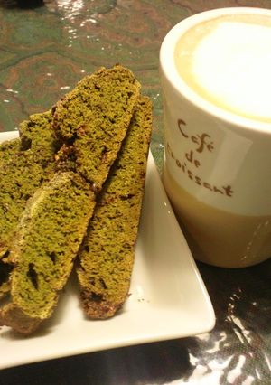 春一色、抹茶のビスコッティ-レシピのメイン写真