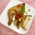 骨付もも肉のハーブ焼き。クリスマスにも♪