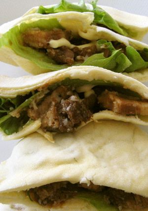 醤油麹の豚の角煮deピタパン-レシピのメイン写真