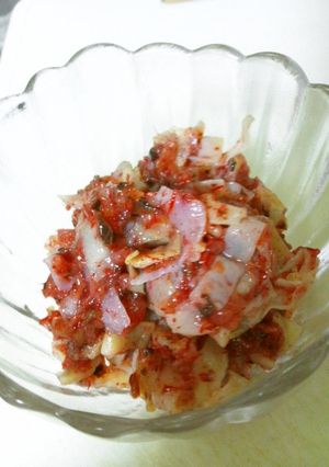 コリコリ♪梅クラゲ-レシピのメイン写真