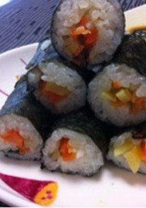 韓国B級グルメ 麻薬キムパブ(마약김밥)-レシピのメイン写真