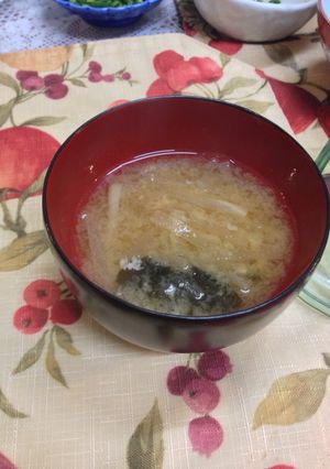 大根のみそ汁-レシピのメイン写真