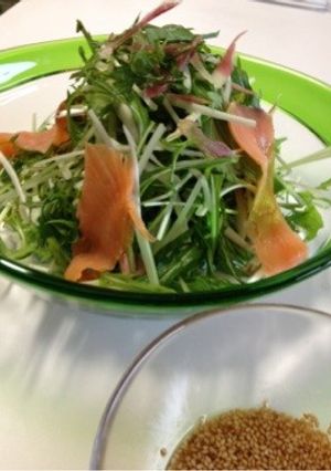 香味野菜の中華ドレッシングサラダ-レシピのメイン写真