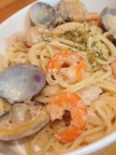 ✩*シーフードのクリームパスタ*✩-レシピのメイン写真