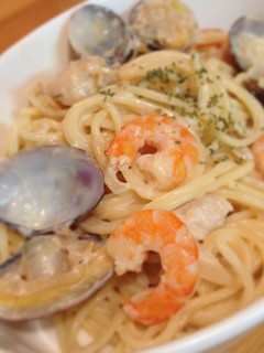✩*シーフードのクリームパスタ*✩-レシピのメイン写真