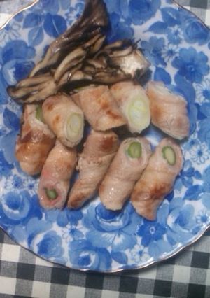 ねぎとアスパラの肉巻き-レシピのメイン写真