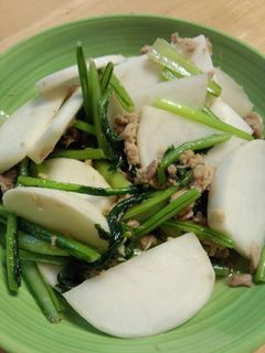 かぶとツナの炒め物-レシピのメイン写真