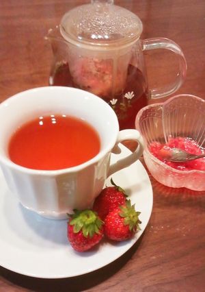 甘酸っぱいストロベリーティー-レシピのメイン写真