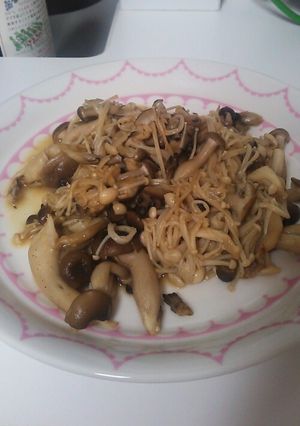 キノコの変わりバター炒め-レシピのメイン写真