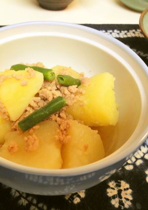 ＊ほくほく＊塩肉じゃがのそぼろ＊-レシピのメイン写真