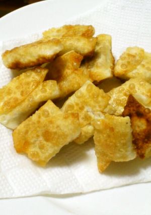 餃子の皮でひとくちﾁｮｺﾊﾞﾅﾅﾊﾟｲ☆-レシピのメイン写真