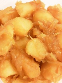 簡単美味じゃがいもと玉ねぎの甘辛バター煮-レシピのメイン写真