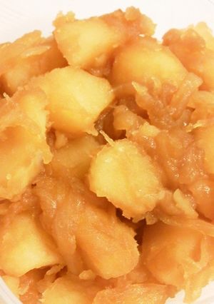 簡単美味じゃがいもと玉ねぎの甘辛バター煮-レシピのメイン写真