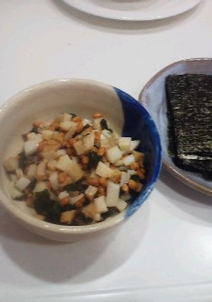 納豆の海苔巻きおつまみ-レシピのメイン写真