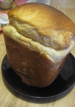 ＨＢでふわふわヨーグルトミルク食パン-レシピのメイン写真