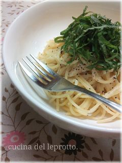 ツナの梅クリームパスタ-レシピのメイン写真