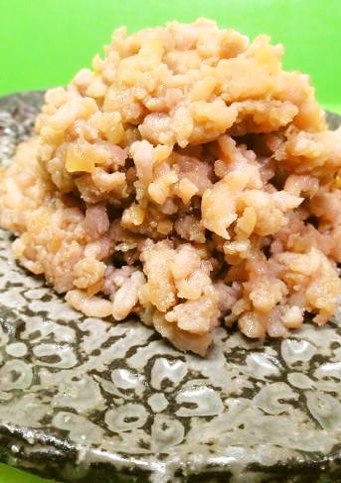 しょうがたっぷり鶏そぼろ-レシピのメイン写真
