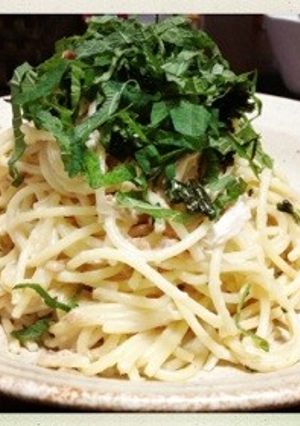 梅マヨわさびパスタ-レシピのメイン写真