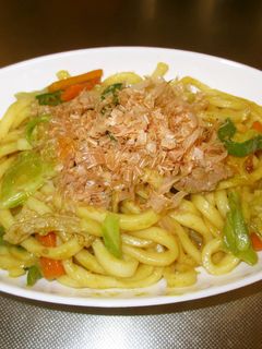 カレー焼きうどん-レシピのメイン写真