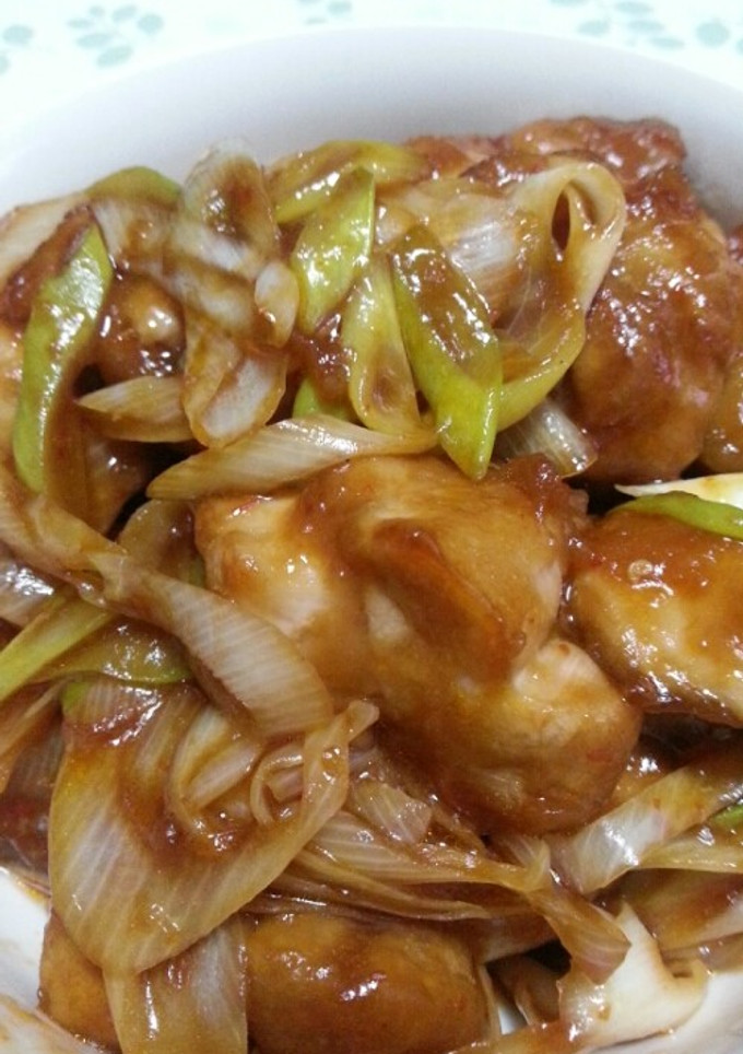 簡単！鶏のピリ辛しょうが焼き☆-レシピのメイン写真