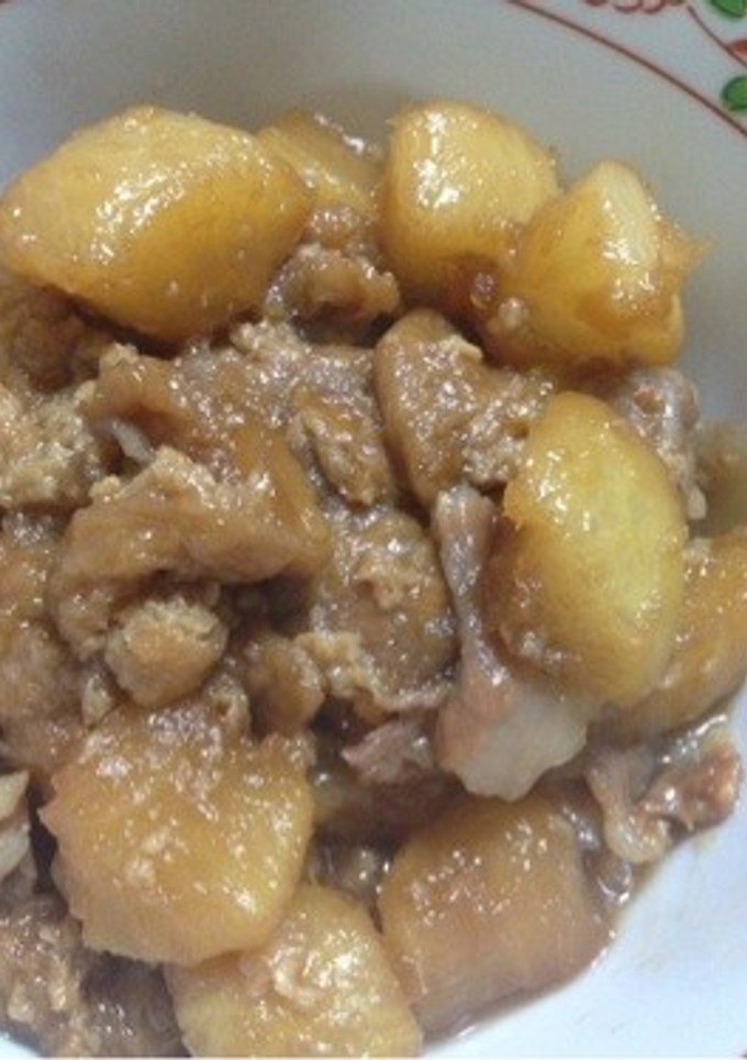 簡単！大根と油揚げと豚肉の煮物☆-レシピのメイン写真