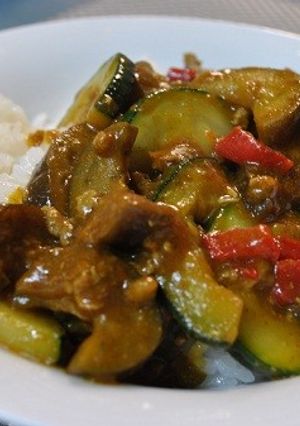 麻婆茄子カレー-レシピのメイン写真