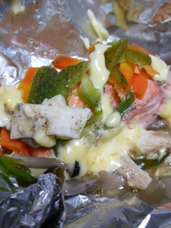 シャケのホイル焼き(*≧∀≦*)Ψ-レシピのメイン写真