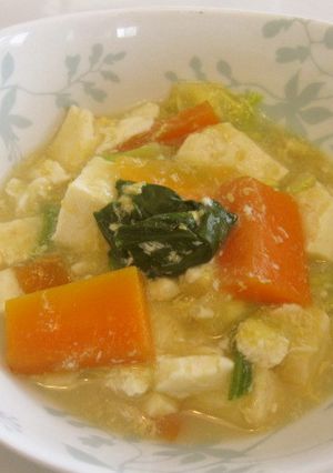 体があたたまる豆腐と玉子あん-レシピのメイン写真
