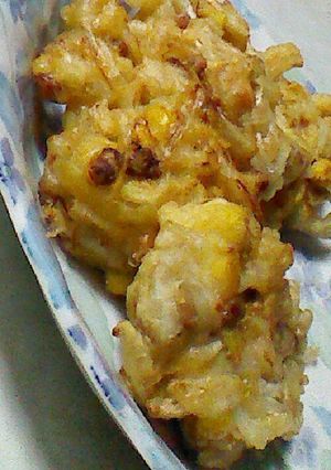 ツナと野菜の納豆揚げ-レシピのメイン写真