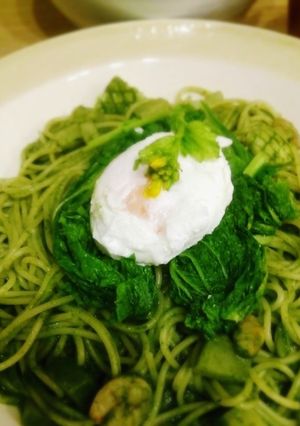 ほうれん草ソースdeとろりんパスタ-レシピのメイン写真
