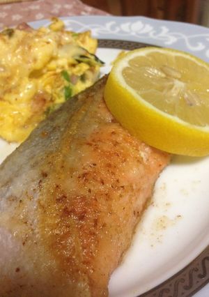 レモン付き鮭のムニエル-レシピのメイン写真