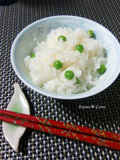 さや付きえんどう豆で☆豆ご飯-レシピのメイン写真
