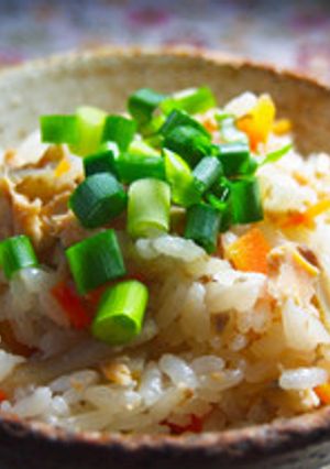 さけ缶で簡単♪鮭炊き込みご飯-レシピのメイン写真