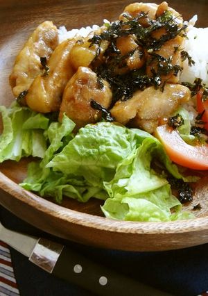 めちゃうま☆簡単鶏もも肉のどんぶり-レシピのメイン写真