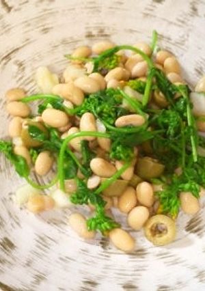 菜の花と大豆のイタリアンサラダ-レシピのメイン写真