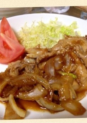 生姜焼き-レシピのメイン写真