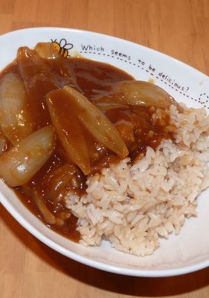 新玉ねぎだけのカレー☆-レシピのメイン写真