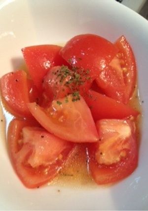 トマトのマリネ風サラダ-レシピのメイン写真